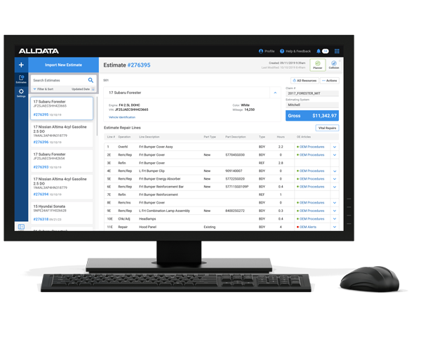 ALLDATA Repair Planner